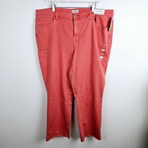 Maurices Slim Straight Ankle Mid Rise Super Stretch Jeans Pants NWT